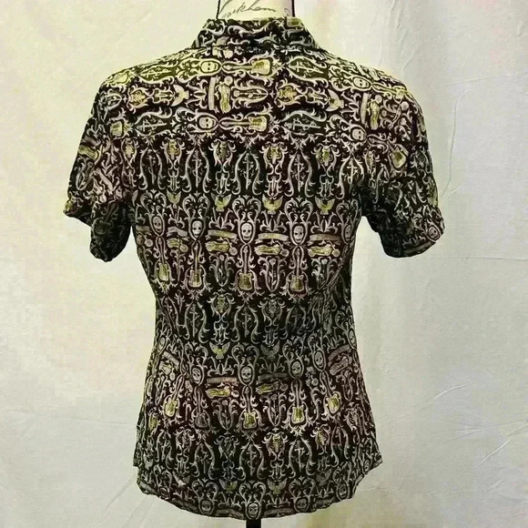 Harley Davidson Women's Short Sleeve Button Down Shirt Size Small - Picture 7 of 13